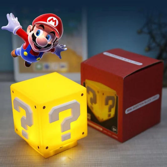 Luz LED con signo de Super Mario Bros